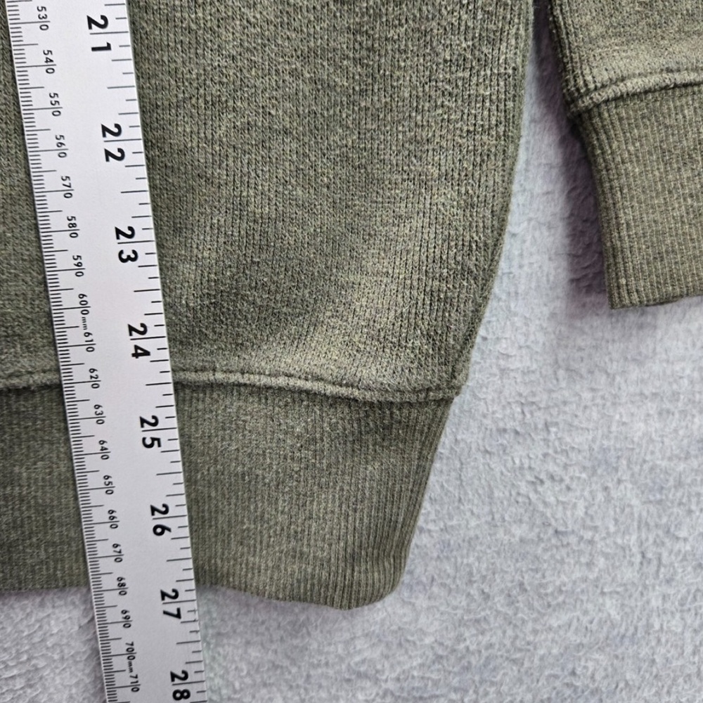 Pendleton Olive Green Quarter Zip Pullover Fleece… - image 5